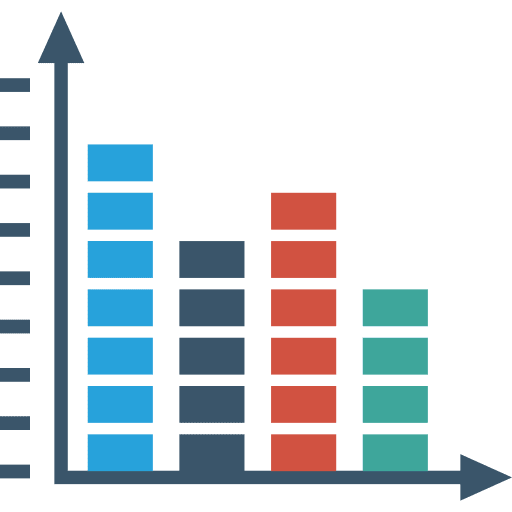 Bar chart charts bar graph bar chart icon