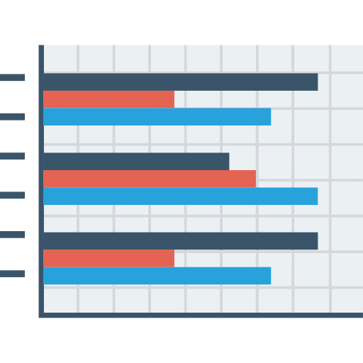 Bar graph graph bar statistics icon