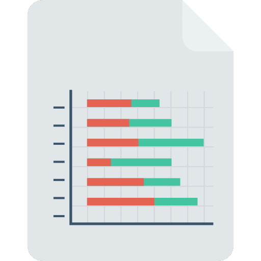 Graph bars graph business and finance icon