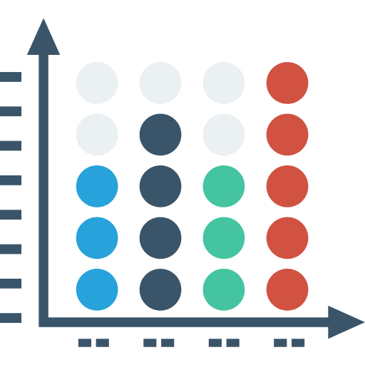Line chart graph line chart line graphic icon