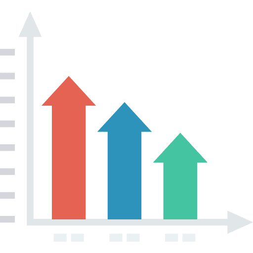 Growth increase growth report icon