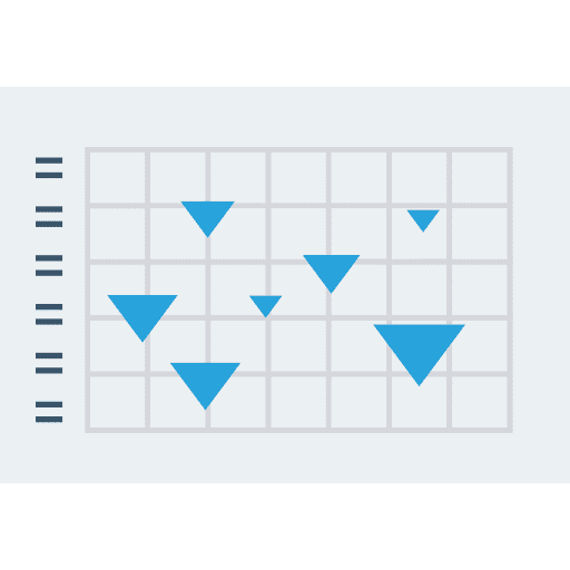 Arrow chart development business business and finance icon