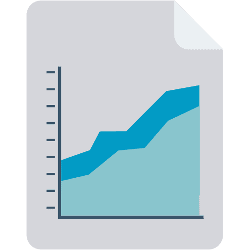 Line chart line chart marketing line graph icon