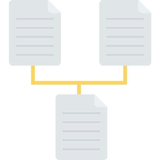 Network share document file icon