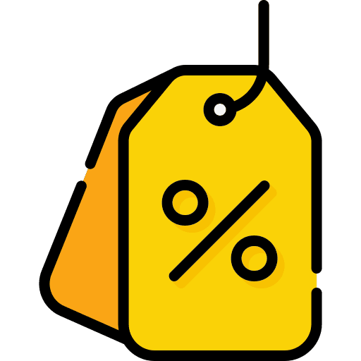 Price tag commerce and shopping price offer icon