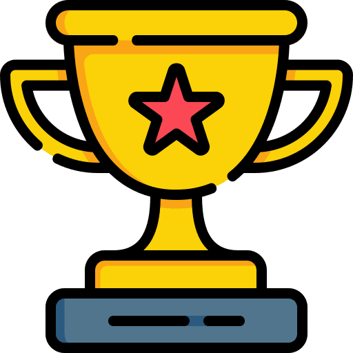 Trophy award goal champion icon Trophy award goal champion icon