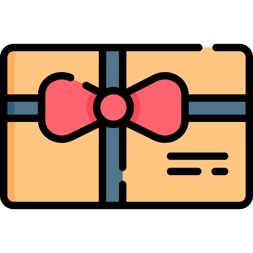 Gift card shopping voucher gift icon Gift card shopping voucher gift icon