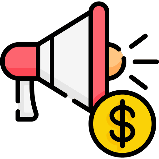 Promotion business promotion budget icon Promotion business promotion budget icon