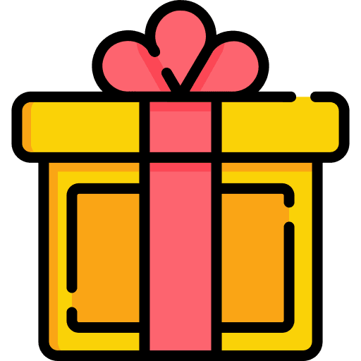 Present birthday and party surprise party icon Present birthday and party surprise party icon