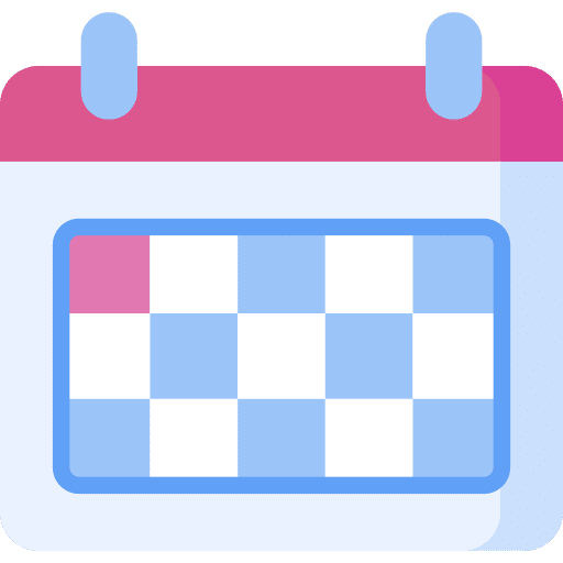 Calendar date administration calendar icon
