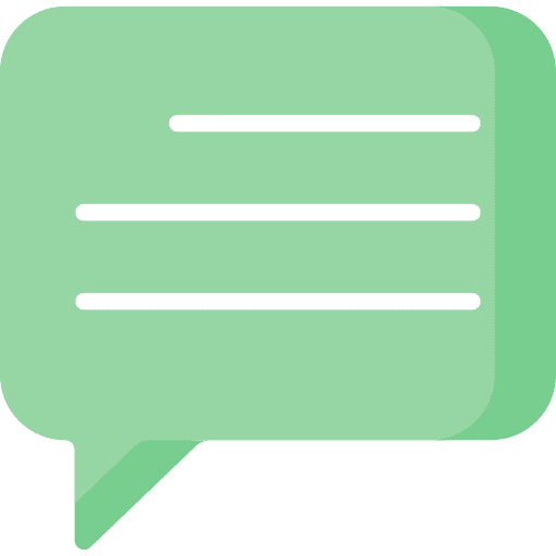 Chat text message android speech bubble comment icon