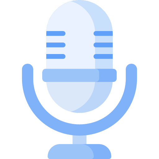 Microphone ui electronics communications icon Microphone ui electronics communications icon
