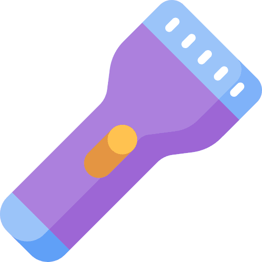 Flashlight illumination electronics light icon Flashlight illumination electronics light icon