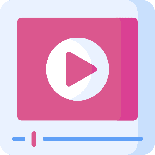 Video player movie player entertainment multimedia option icon Video player movie player entertainment multimedia option icon