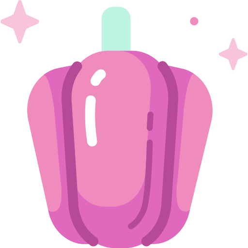 Paprika healthy pepper food icon