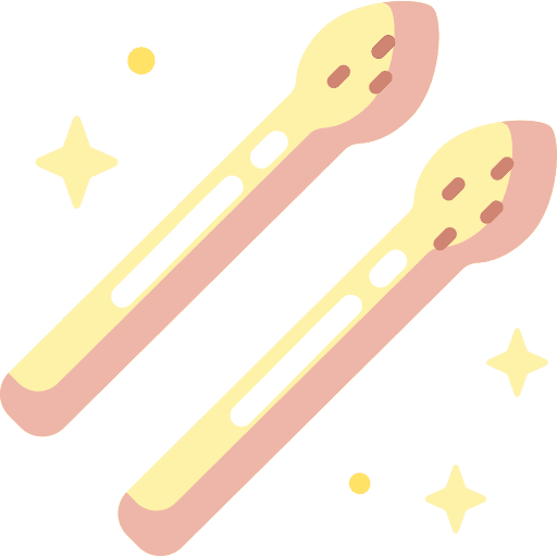 Asparagus food vegan healthy icon