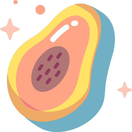 Papaya fruit papaya nutrition icon