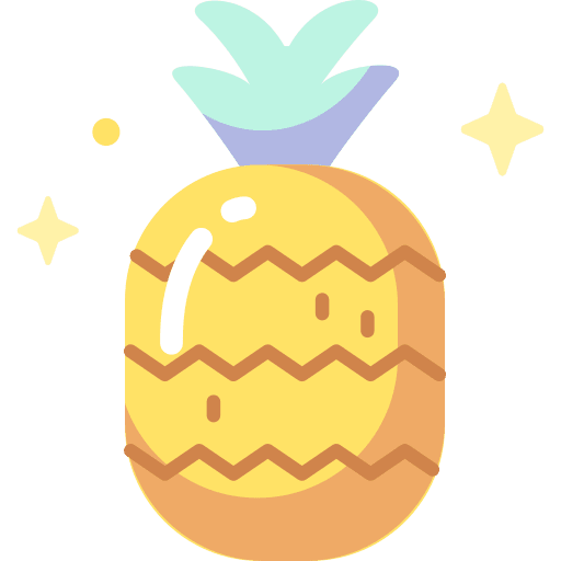 Pineapple pineapple vegetarian pineapples icon