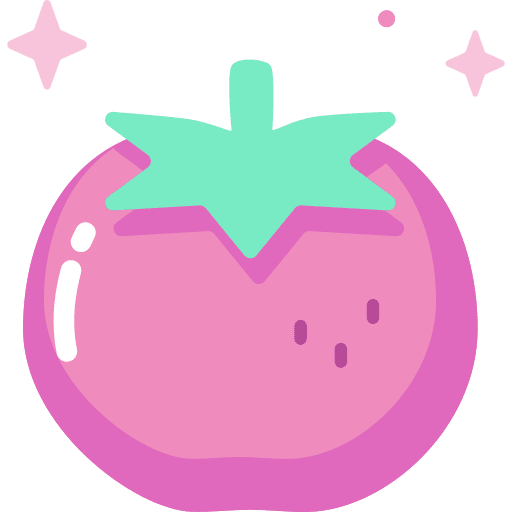 Tomato fruit diet farming and gardening icon