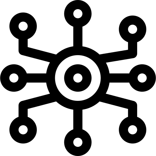 Processor electronics networking processor icon Processor electronics networking processor icon
