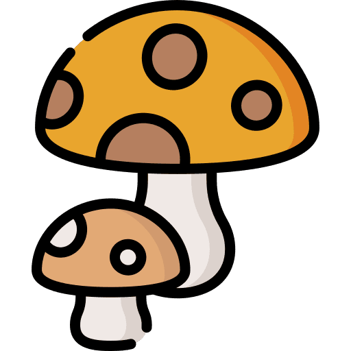 Mushroom diet vegan mushroom icon Mushroom diet vegan mushroom icon