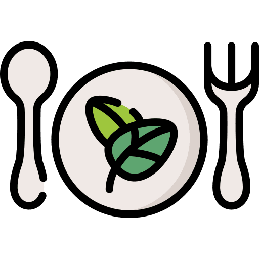 Plate diet organic dish icon Plate diet organic dish icon