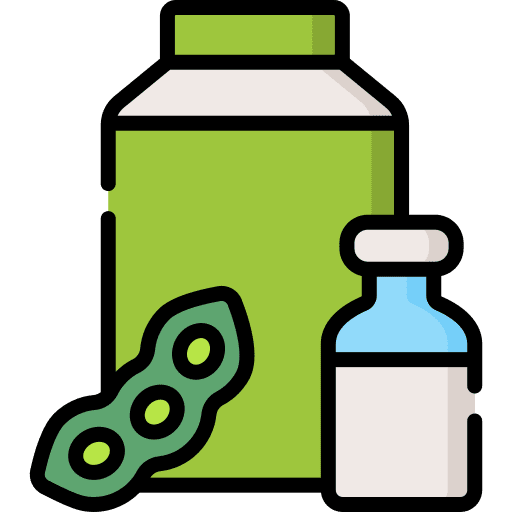 Soy milk vegetarian vegan diet icon