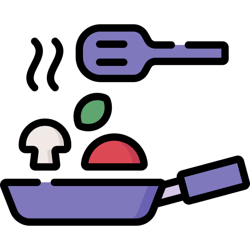 Stir fry healthy stir fry spatula icon