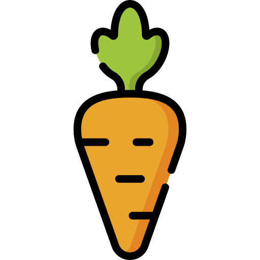 Carrot vegetarian vegetable food and restaurant icon Carrot vegetarian vegetable food and restaurant icon