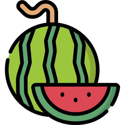 Watermelon watermelon food and restaurant healthy food icon Watermelon watermelon food and restaurant healthy food icon
