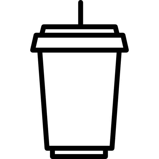 Soda fast food junk food icon Soda fast food junk food icon