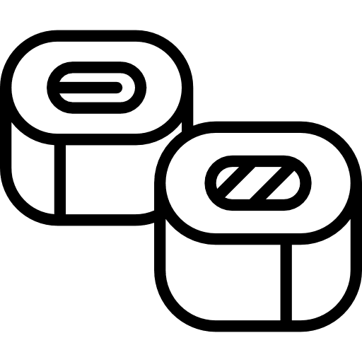 Rolls fast food fattening food icon Rolls fast food fattening food icon