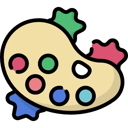 Paint palette painter interface edit tools icon Paint palette painter interface edit tools icon