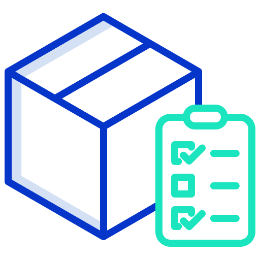 Box shipping and delivery commerce commercial icon