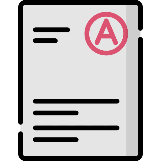 Test exam test document icon Test exam test document icon