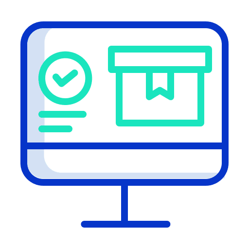 Application computer application box icon