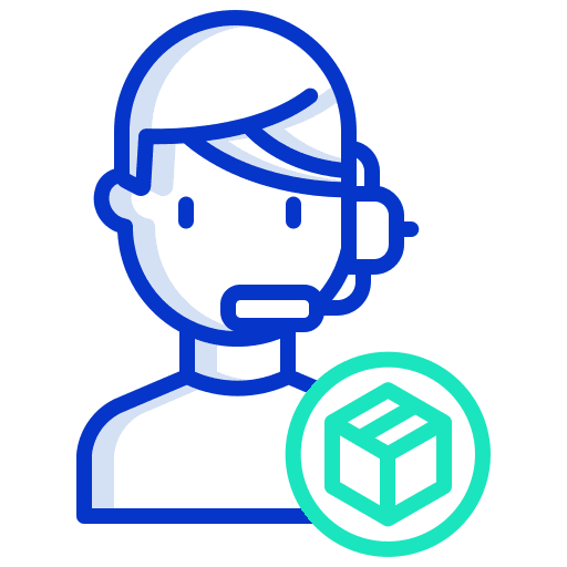 Logistic people microphone logistic icon