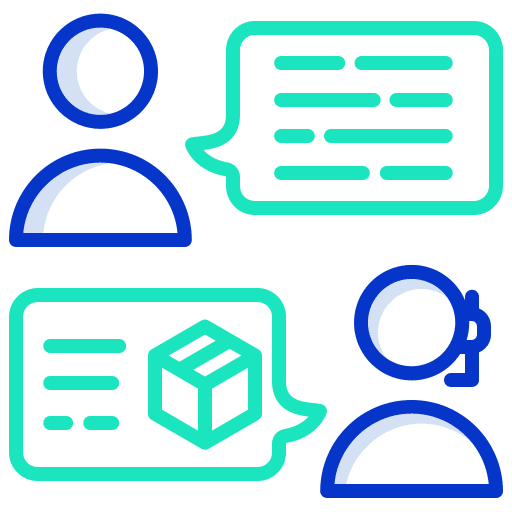 Support chat bubble call center support icon