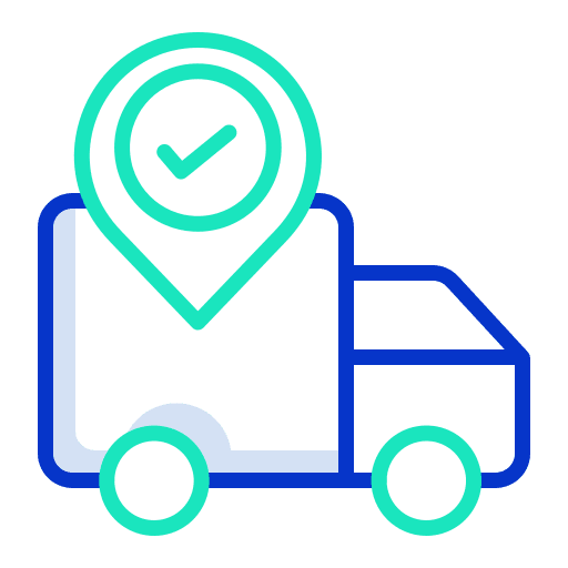 Delivery packing transport cargo icon