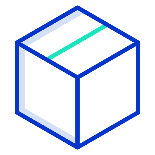 Box package packaging shipping and delivery icon