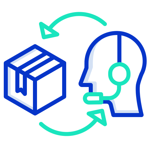 Service center service center shipping and delivery phone call icon