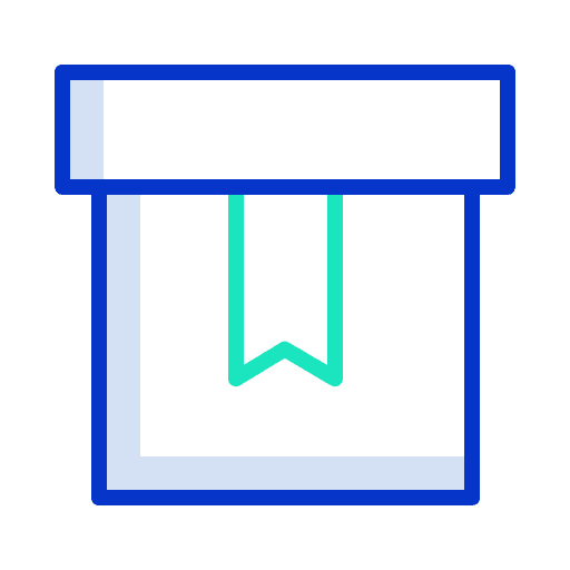 Box packaging package shipping and delivery icon