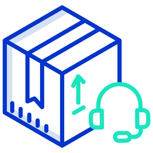 Logistic package logistic microphone icon