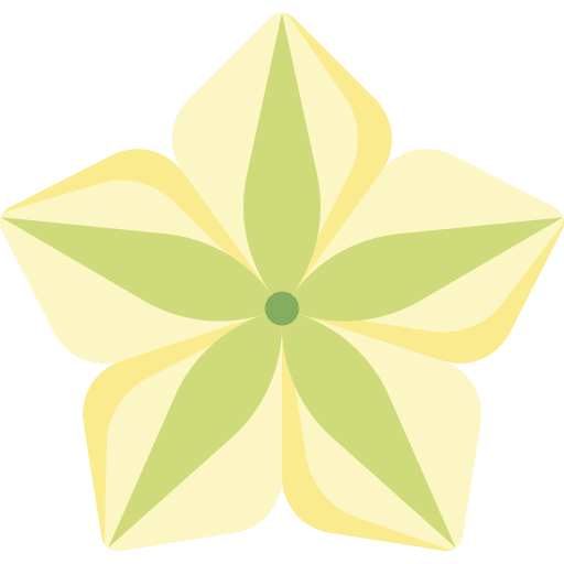 Moon blossom vine nature icon