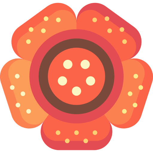 Rafflesia jungle rafflesia petals icon