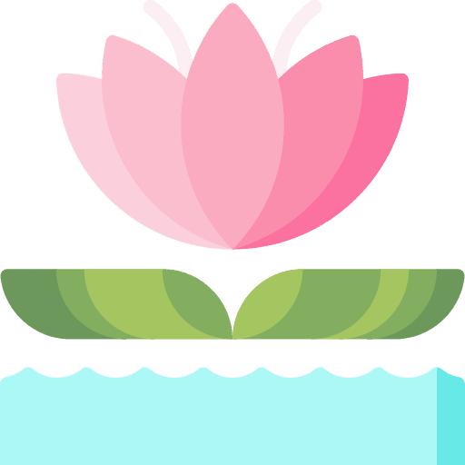 Water nature blossom flower icon