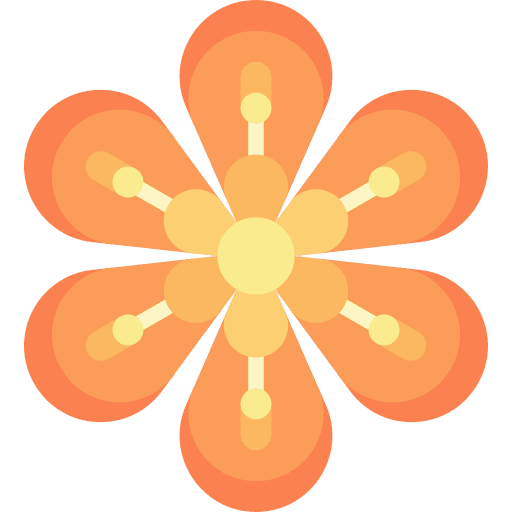 Clivia flower petals nature icon Clivia flower petals nature icon