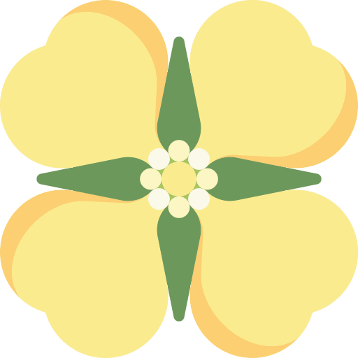 Mexican blossom jungle flower icon Mexican blossom jungle flower icon