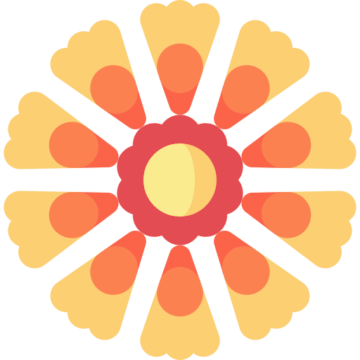 Gallardia flower jungle blossom icon Gallardia flower jungle blossom icon