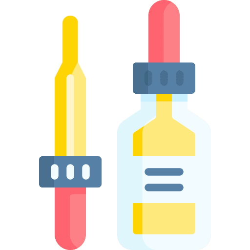 Eye dropper ophthalmology bottle liquid icon